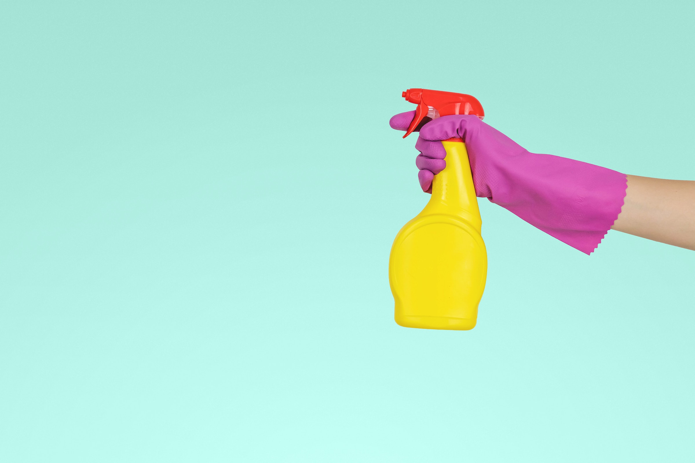 Yellow Spray Bottle