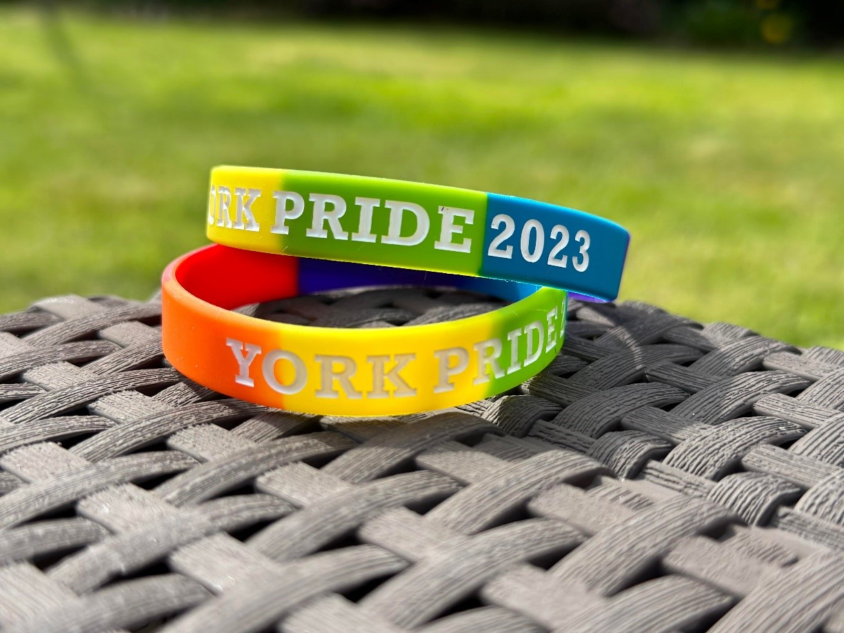 York Pride - Rainbow Wristband 2023